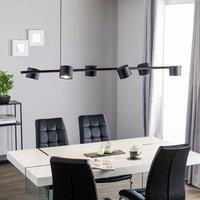 ALDEX Bot pendant light, black, 6-bulb