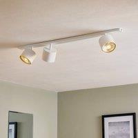 ALDEX Bot ceiling spotlight, white, 3-bulb