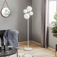 ALDEX Dione floor lamp, 4-bulb, white