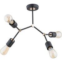 Alfa Glotter ceiling light, four-bulb