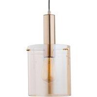 Alfa Calena pendant light, 1-bulb, gold