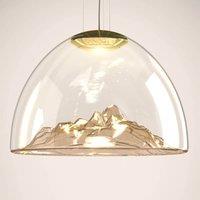 Axo Light Axolight Mountain View hanging light amber-gold