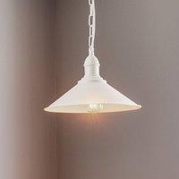Argon Elmo pendant light, 1-bulb, white