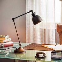 Euluna Emoti table lamp, black, 45 cm high, adjustable