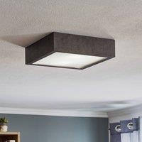 Argon Troms ceiling light, 30x30 cm, concrete grey