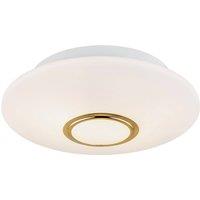 Argon Cyril ceiling light in glass, white-brass