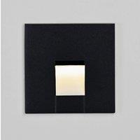 BRUMBERG Wall Kit68 recessed angular black