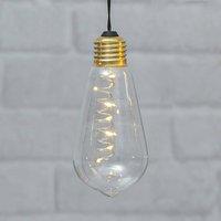 STAR TRADING Glow vintage LED decorative light with timer clear