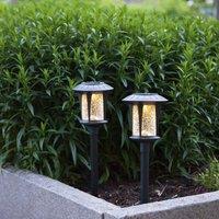 STAR TRADING Monaco LED solar lamps, set of 2