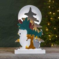 STAR TRADING Forest Friends LED light, polar bear, raccoon