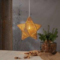 STAR TRADING Rappe decorative star, paper strings, hanging