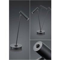 HELL Tom LED table lamp, dimmable, black
