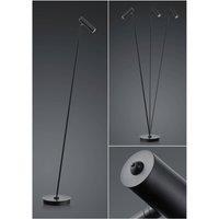 HELL Tom LED floor lamp, dimmable, black