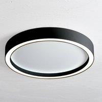 Bopp Aura LED ceiling light 30cm white/black