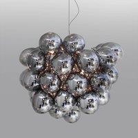 By Rydns Gross hanging light, 50 cm, smoke grey