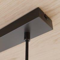 Envostar Clay Pendant Light Birch Plywood 3-bulb