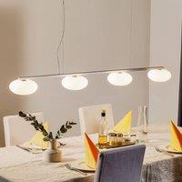 Casablanca Aih - Pendant light w. four glass shades