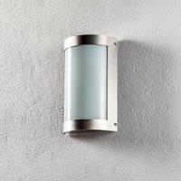 CMD Marco3 outdoor wall light in stainless steel