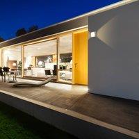 CMD Aqua Legendo Mini outdoor wall light, stainless steel