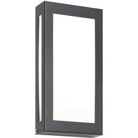 CMD Aqua Rain Mini LED wall light, sensor anthracite