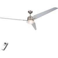 CasaFan Ceiling fan Eco Aviatos silver 162 cm