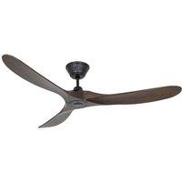 CasaFan Eco Genuino ceiling fan 152 cm black/walnut