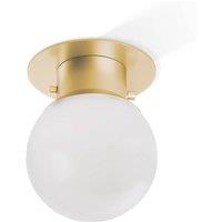 Decor Walther Globe 20 ceiling light, gold/matt