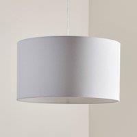 Duolla Roller pendant light, white, 45 cm