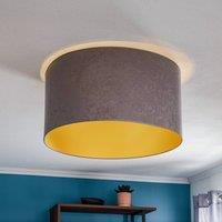 Duolla Ceiling lamp Golden Roller 60cm grey/gold