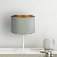 Duolla Golden Roller table lamp, height 30 cm, mint green/gold