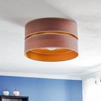 Duolla Ceiling lamp Golden Duo 40cm light pink/gold