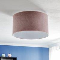 Duolla Ceiling lamp Pastel Roller 45cm pink