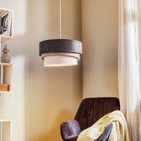 Duolla Pendant light Pastel Trio dark grey/grey/light grey