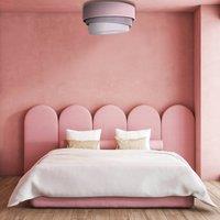 Duolla Ceiling lamp Pastel Trio 60cm pink/grey/light grey