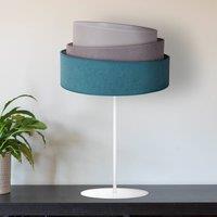 Duolla Pastell Trio table lamp turquoise/grey 50 cm high