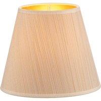 Duolla Sofia lampshade, height 15.5 cm, white/gold striped