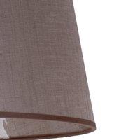 Duolla Classic L lampshade for hanging lights, beige/clear