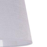 Duolla Classic L lampshade for floor lamps white/clear