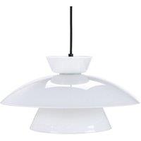 Dyberg Larsen Valby glass pendant light, 38cm