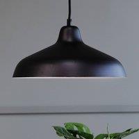 Dyberg Larsen Futura pendant, black/white, 40 cm
