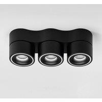 Egger Licht EGG DLS spotlight Clippo Trio, black, DALI dimmable