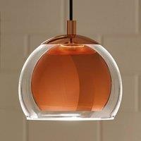 EGLO Rocamar hanging light 1-bulb in copper