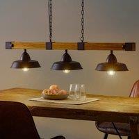 EGLO Oldbury pendant light with a rustic look