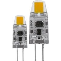 EGLO LED bulb G4 1.8W, warm white in pack of 2