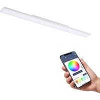 EGLO connect Turcona-Z LED ceiling lamp 120x10cm