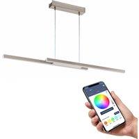 EGLO connect Fraioli-Z LED hanging light nickel
