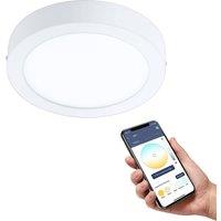 EGLO connect Fueva-Z ceiling lamp, 21cm white