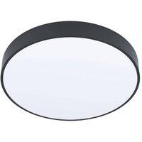 EGLO Zubieta-A LED ceiling light, black, 30 cm