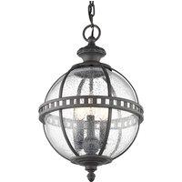 KICHLER Halleron outdoor hanging light in Victorian style
