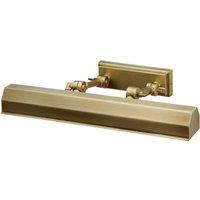 Elstead Chawton picture light, antique brass, 40.2 cm